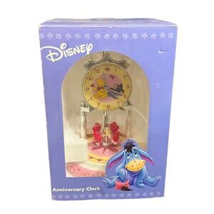 Disney Eeyore Winnie the Pooh Anniversary Clock Working‎ Condition Collectible